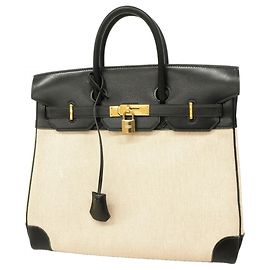Hermès Hermes Haut à Courroies 32 Handbag Black