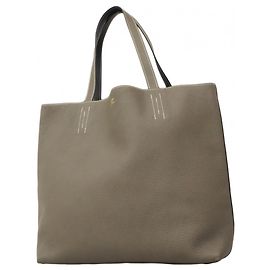 Hermès Double Sens 36 Tote Bag Blau Grau