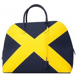 Bolso Hermès Bolide 45 Casaque Azul