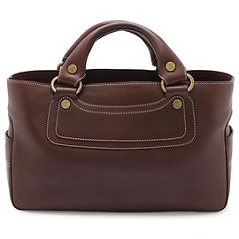 Céline Sac à main Celine Boogie Bag en Bordeaux Bordeaux