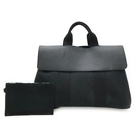 Hermès Borsa tote Hermes Valparaiso MM Nero