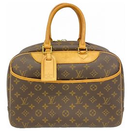 Louis Vuitton Monogram Deauville Handtasche Braun