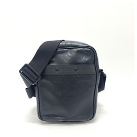 Louis Vuitton Monogram Shadow Danube PM Pochette Umhängetasche Schwarz