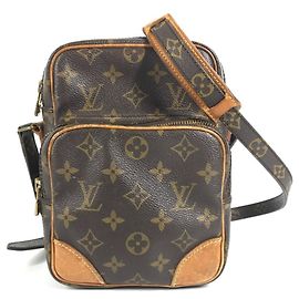 Borsa a Spalla Amazon Monogram Louis Vuitton Marrone
