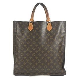 Sac Plat Monogram Louis Vuitton Marron