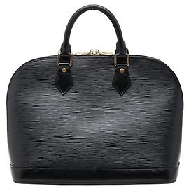 Sac à main Alma PM en Epi Louis Vuitton Noir
