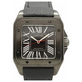 Relógio Cartier Santos 100 Carbon WSSA0006 Outro