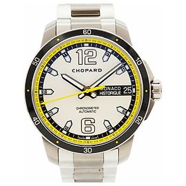 Orologio da uomo Chopard Grand Prix Monaco Historic 8568 con quadrante argentato Altro