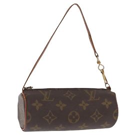 Pochette Papillon Monogram en Toile Mini Louis Vuitton Marron