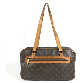 Bolsa de ombro Monogram Cite GM da Louis Vuitton Marrom