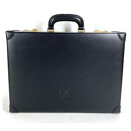 Valigetta Anagramma Logo Vintage Loewe Nero