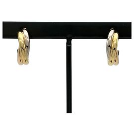 Cartier Trinity Halbmond Ohrringe Golden
