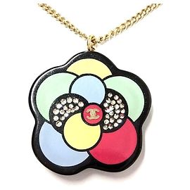 Collier Camélia Coco Mark CHANEL 08C Doré