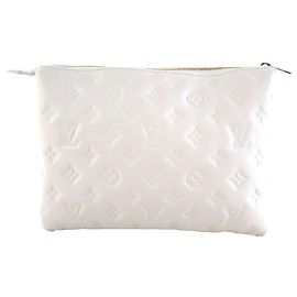 Louis Vuitton Borsa a spalla Coussin Monogram in pelle di agnello Bianco