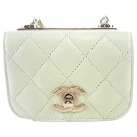 Chanel Bolsa transversal Cc Trendy Branco