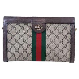 Sac à épaule Gucci Ophidia en cuir Multicolore