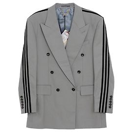Gucci Giacca Tre Strisce Taglia Grigio