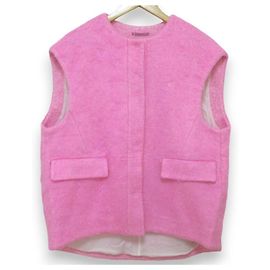 Autre Marque LE PHIL Colete Cocoon em Tweed Maria Kent Rosa