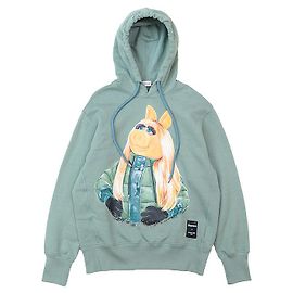 Moncler Genius 1952 x Disney DIE MUPPETS Baumwoll-Sweatshirt Grün