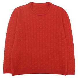 Pull en mélange de cachemire Fendi Rouge