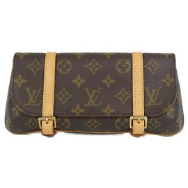 Monogramm Bauchtasche von Louis Vuitton Braun