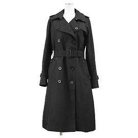 Autre Marque Trench coat de algodão, poliéster e lã Aquascutum Marrom Cinza antracite