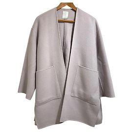 Autre Marque HAVEL studio Official Product Name Cashmere Blend Coat Pink