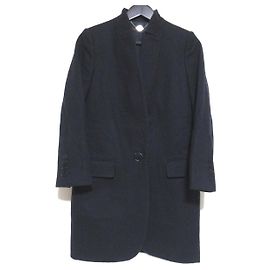 Stella Mc Cartney Stella McCartney Bryce Coat Wool Coat Blue Navy blue