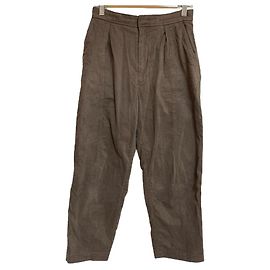 Autre Marque Pantalon à couture centrale Drawer Marron