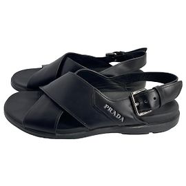 Prada Men Sandals Black