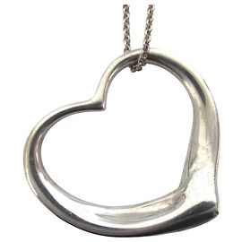 Collana Vintage Open Heart Elsa Peretti di Tiffany & Co. Argento