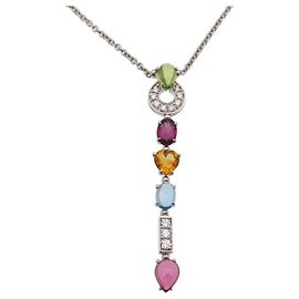 Bulgari Collier Multi-Pierre Bvlgari Allegra Multicolore Doré