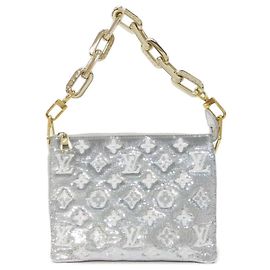 Bolsa de Ombro Coussin BB M59599 Louis Vuitton Prata