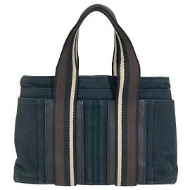 Hermès HERMES Troca Horizontal PM Handbag Black