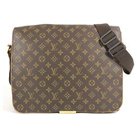 Sac messager Abbesses Monogram Louis Vuitton Marron