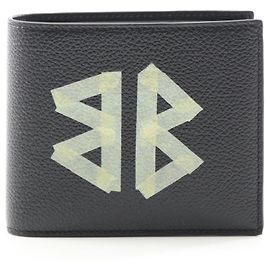 Balenciaga Bi-Fold CASH SQUARE COIN WALLET Black