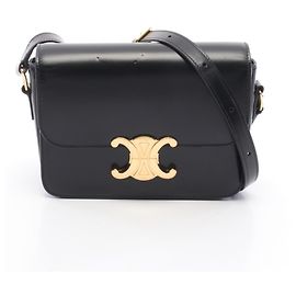 Céline Celine Teen Triomphe Handtasche Schwarz