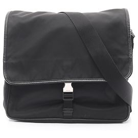 Borsa a Spalla in Nylon Prada Nero