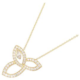 Collana di diamanti Lily Cluster di Harry Winston D'oro Altro