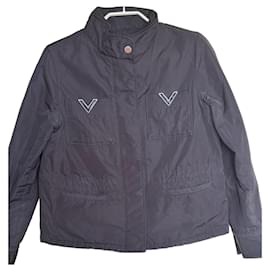 Autre Marque R.E.D. Valentino Technical Jacket with V Logo - Black Black