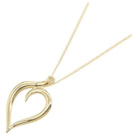 Collar Corazón Hoja Tiffany & Co. Dorado
