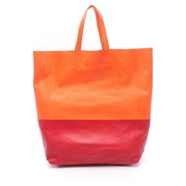 Céline Sac cabas horizontal Celine Rouge Orange