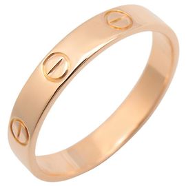 Anello Mini Love Cartier in oro rosa 18K D'oro
