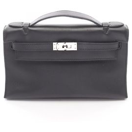 Sac à main Kelly Mini Pochette Hermès Noir