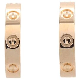 Pendientes pequeños Behemoth Love de Cartier Dorado
