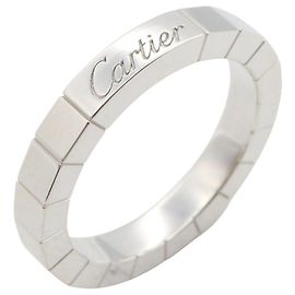 Cartier Lanieres Ring in 18K White Gold Golden