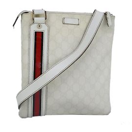 Gucci Sherry line shoulder Canvas Medium White