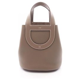 Hermès In the Loop 18 Handtasche Braun