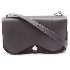 Borsa a Spalla Colorado MM di Hermès Marrone