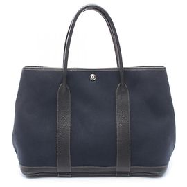 Hermès Hermes Garden Party PM Tote Bag Black